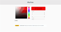 Desktop Screenshot of hexpicker.com