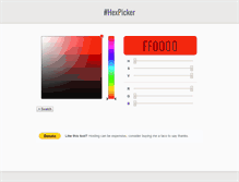 Tablet Screenshot of hexpicker.com